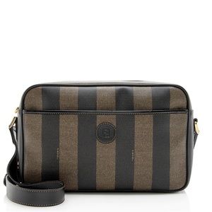 Vintage Fendi Pequin Bag BLACK